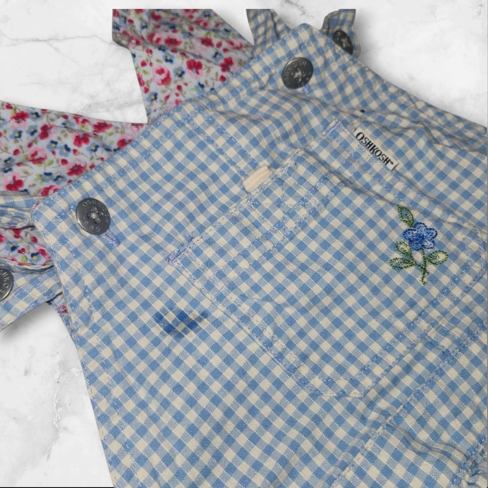 Vintage Oshkosh Girls Overall Dress - Picture 3 of 4